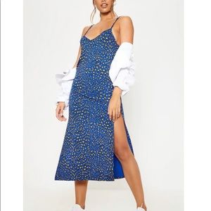 Split Cami Midi Dress